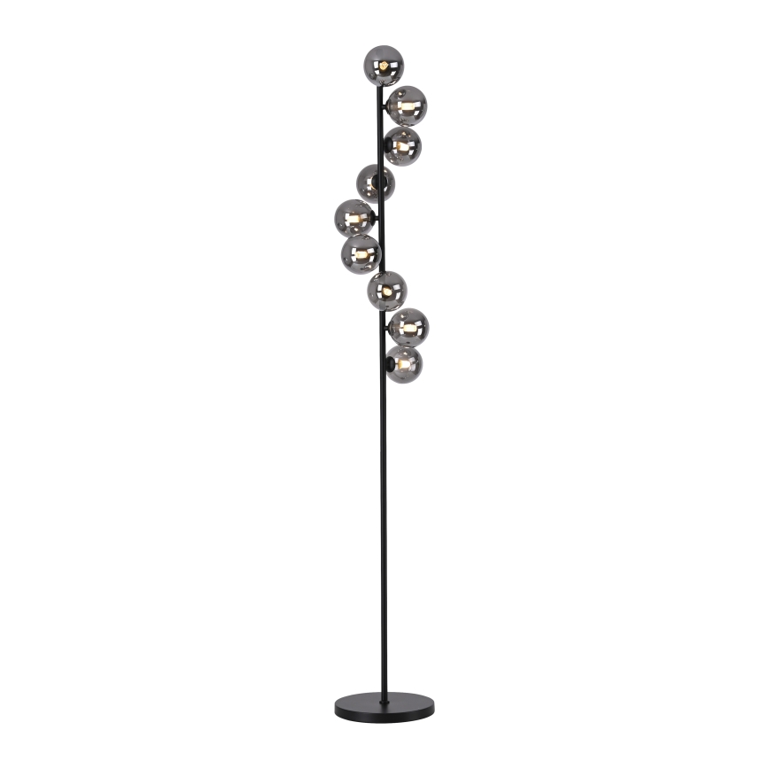 Schöner Wohnen 14506-18 - Lampadaire LED DUBAI 9xG9/3W/230V noir/fumé