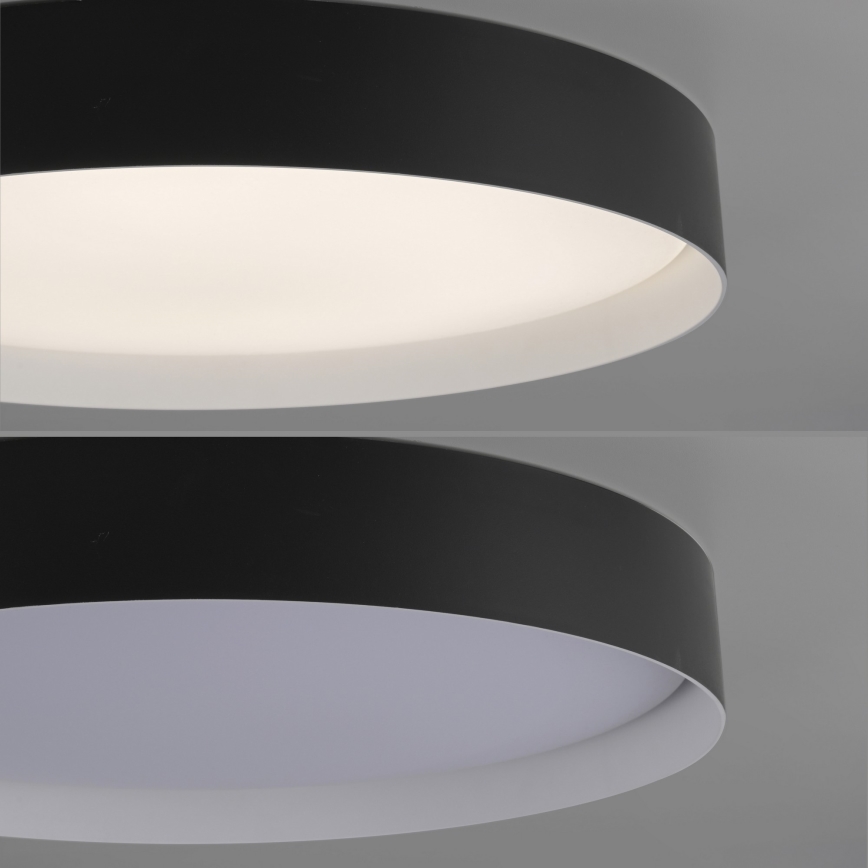 Schöner Wohnen 14595-18 - Dimbare LED-plafondlamp TAVOLI LED/34W/230V 2700-6500K diam. 49 cm zwart + afstandsbediening