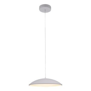 Schöner Wohnen 14606-16 - Dimbare LED-hanglamp aan snoer LENTE LED/17W/230V Ø 40 cm wit