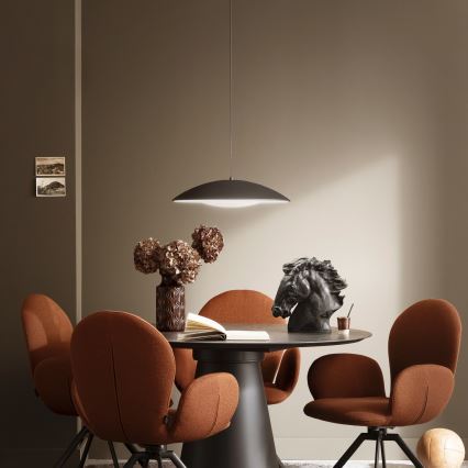 Schöner Wohnen 14606-18 - Dimbare LED-hanglamp aan kabel LENTE LED/17W/230V Ø 40 cm zwart