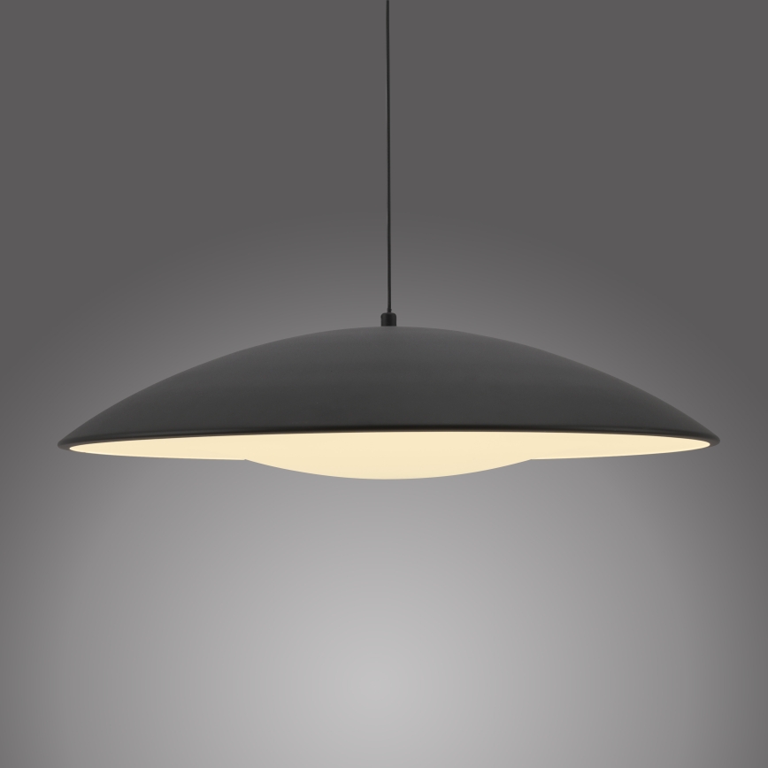 Schöner Wohnen 14607-18 - Suspension LED dimmable sur câble LENTE, 23 W, 230 V, Ø 50 cm, noir