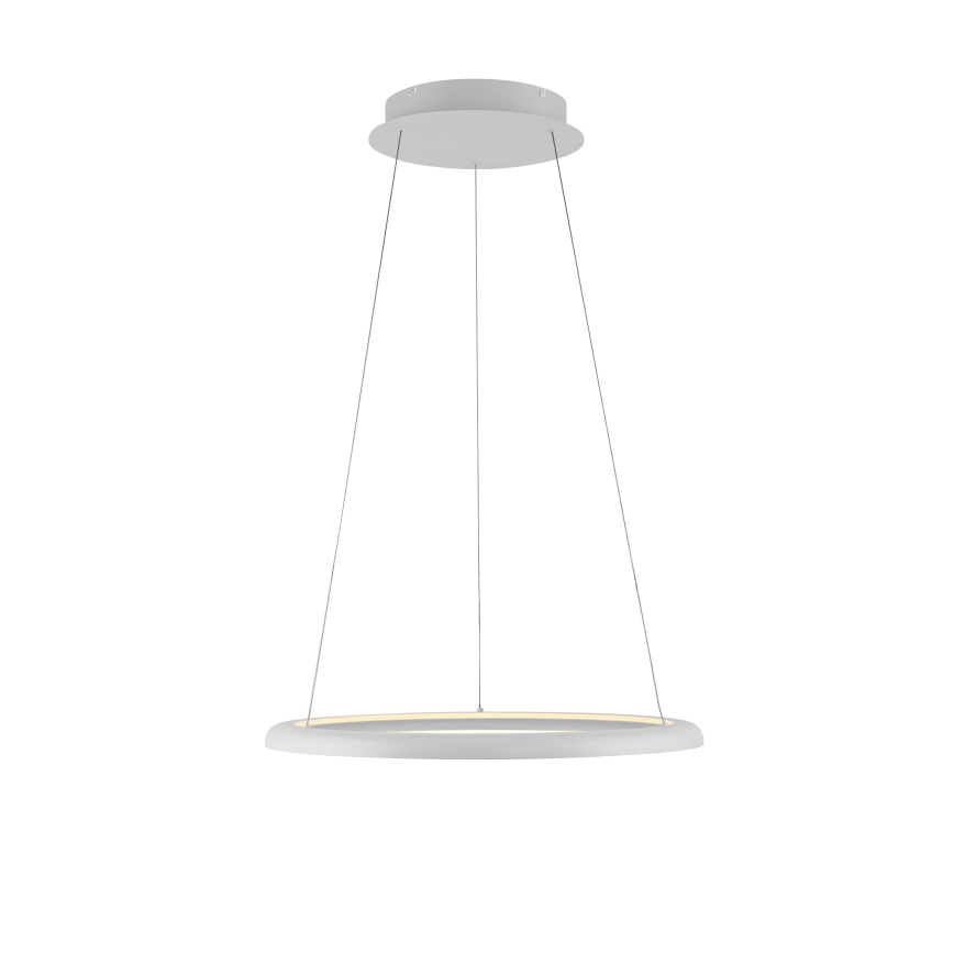 Schöner Wohnen 15570-16 - Suspension dimmable sur câble QUILLO LED/36W/230V Ø 60 cm blanche