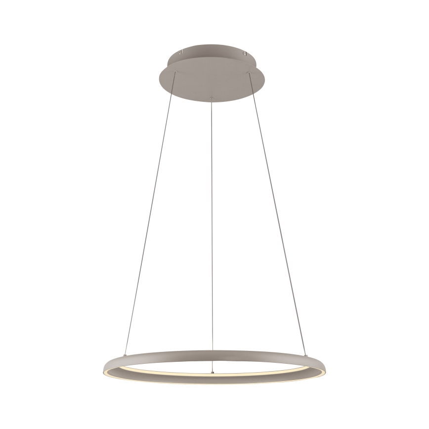 Schöner Wohnen 15570-39 - Dimbare LED-hanglamp aan kabel QUILLO LED/36W/230V, diameter 60 cm, grijs