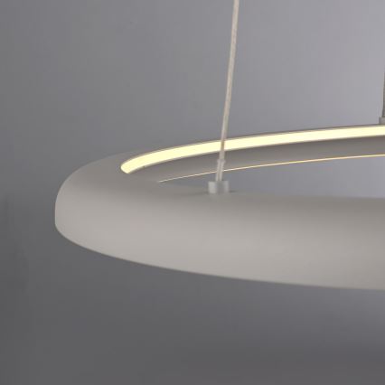 Schöner Wohnen 15570-39 - Suspension LED dimmable sur câble QUILLO LED/36W/230V Ø 60 cm gris