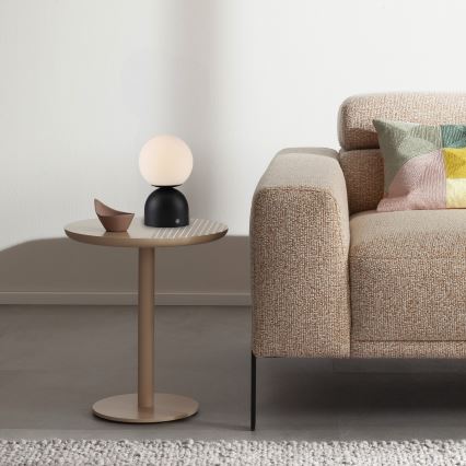 Schöner Wohnen 19218-18 - Lampe de table tactile et dimmable rechargeable RUDI LED/1,2W/5V 3000-6000K 1200 mAh noire