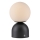 Schöner Wohnen 19218-18 - Lampe de table tactile et dimmable rechargeable RUDI LED/1,2W/5V 3000-6000K 1200 mAh noire