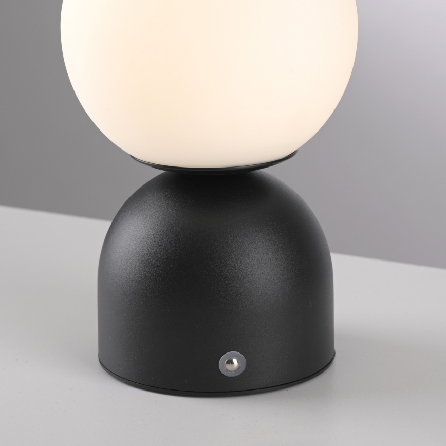 Schöner Wohnen 19218-18 - LED dimbare touch-oplaadbare tafellamp RUDI LED/1,2W/5V 3000-6000K 1200 mAh zwart