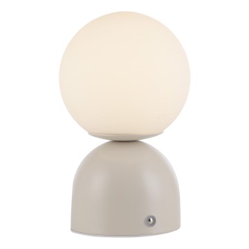 Schöner Wohnen 19218-39 - lampe de table LED tactile dimmable et rechargeable RUDI LED/1,2W/5V 3000-6000K 1200 mAh gris