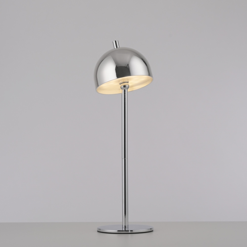 Schöner Wohnen 19244-17 - Lampe de table d'extérieur rechargeable, tactile et dimmable BELLIS LED/2,5W/5V 2600 mAh IP54 chrome brillant