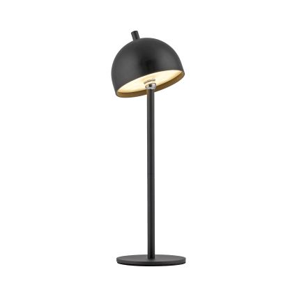 Schöner Wohnen 19244-18 - Lampe de table d'extérieur LED tactile dimmable rechargeable BELLIS LED/2,5W/5V 2600 mAh IP54 noire