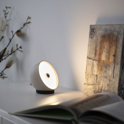 Schöner Wohnen 19244-39 - LED-dimbare aanraak- en oplaadbare buitentafellamp BELLIS LED/2,5W/5V 2600 mAh IP54 grijs