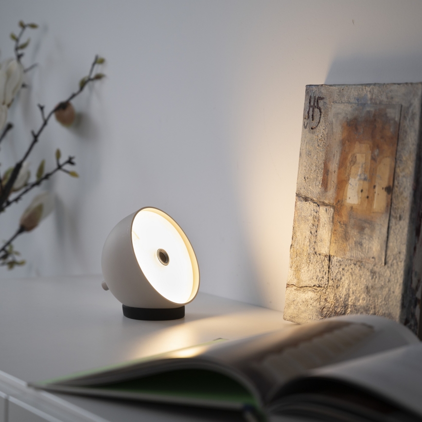 Schöner Wohnen 19244-39 - LED-dimbare aanraak- en oplaadbare buitentafellamp BELLIS LED/2,5W/5V 2600 mAh IP54 grijs