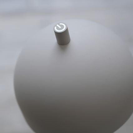 Schöner Wohnen 19244-39 - LED-dimbare aanraak- en oplaadbare buitentafellamp BELLIS LED/2,5W/5V 2600 mAh IP54 grijs