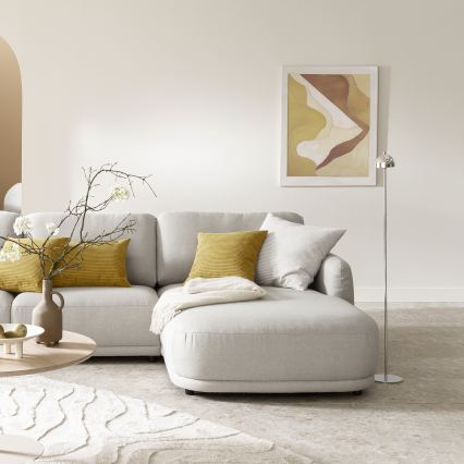 Schöner Wohnen 19245-17 - LED-dimbare aanraak-oplaadbare staande buitenlamp BELLIS LED/2,5W/5V 2600 mAh IP54 glanzend chroom