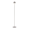 Schöner Wohnen 19245-39 - Lampadaire d'extérieur tactile, rechargeable et à intensité réglable BELLIS LED/2,5W/5V 2600 mAh IP54 gris
