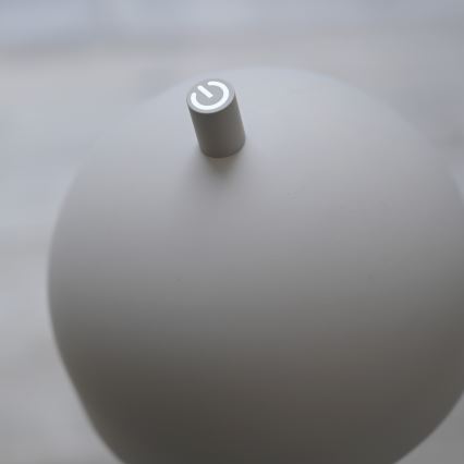 Schöner Wohnen 19245-39 - BELLIS LED aanraak- en dimbare oplaadbare buitenvloerlamp LED/2,5W/5V 2600 mAh IP54 grijs