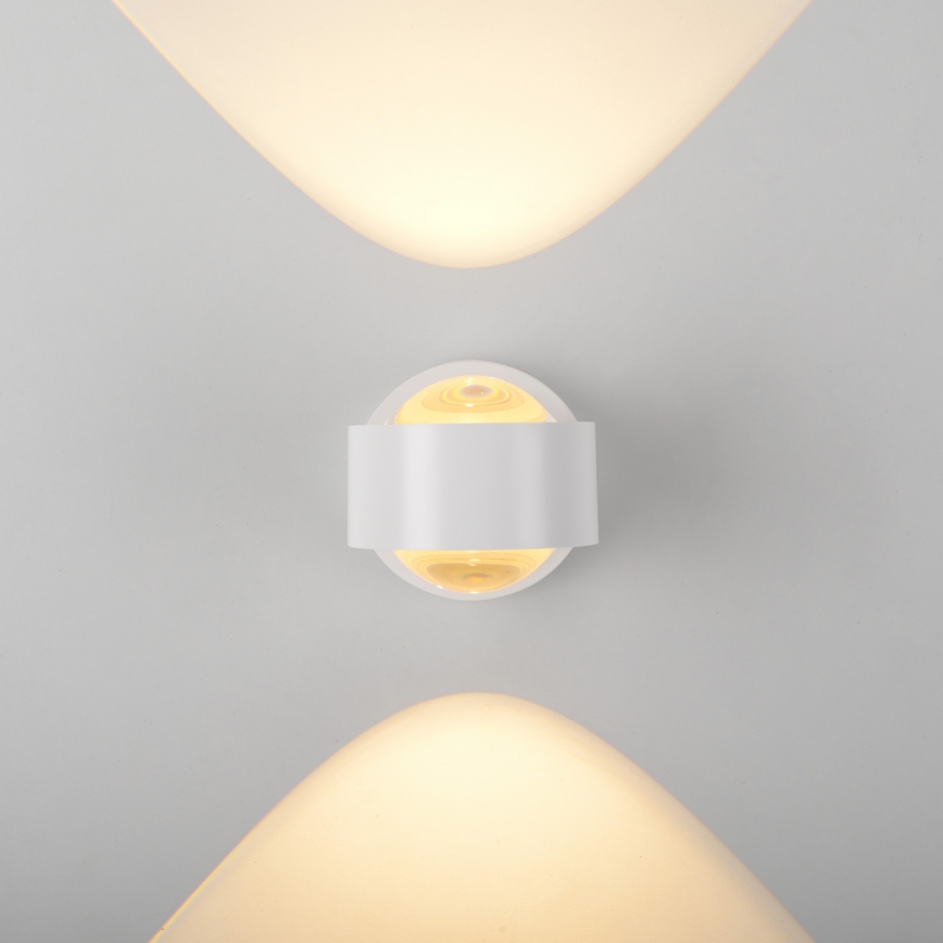 Schöner Wohnen 19331-16 - Applique murale LED CHIA 2xLED/2W/230V blanche
