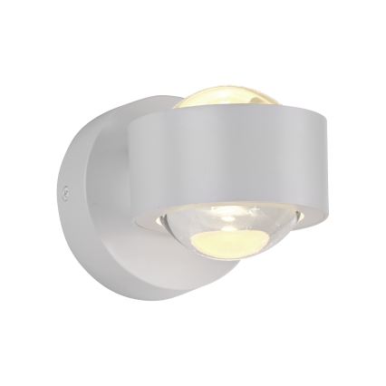Schöner Wohnen 19331-16 - LED-wandlamp CHIA 2xLED/2W/230V wit