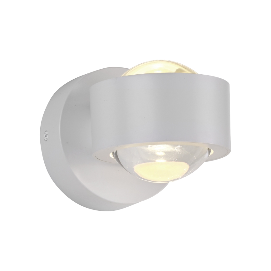 Schöner Wohnen 19331-16 - LED-wandlamp CHIA 2xLED/2W/230V wit