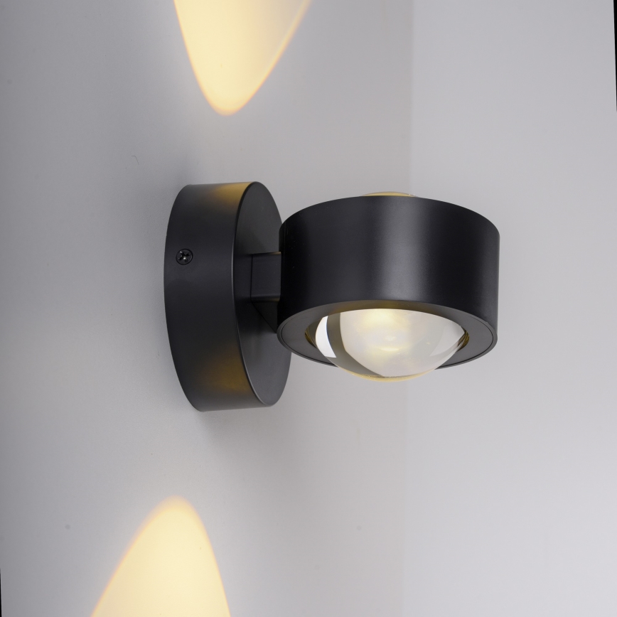 Schöner Wohnen 19331-18 - LED-wandlamp CHIA 2xLED/2W/230V zwart