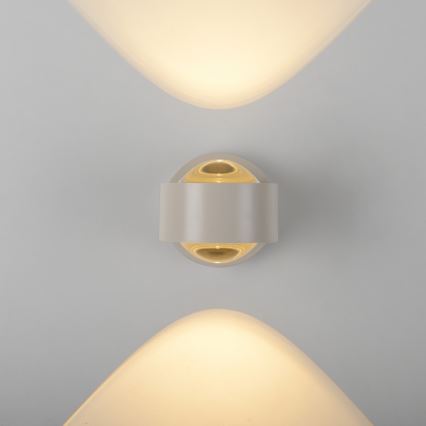 Schöner Wohnen 19331-39 - Applique murale LED CHIA 2xLED/2W/230V grise