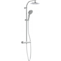 Schütte 60046 - Ensemble de douche avec mitigeur thermostatique MADURA FRESH, chrome brillant