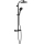 Schütte 60076 - Doucheset met thermostatische kraan MADURA FRESH zwart