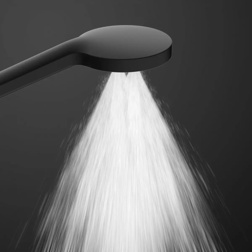 Schütte 60076 - Ensemble de douche avec mitigeur thermostatique MADURA FRESH noir