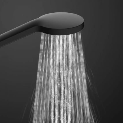 Schütte 60076 - Ensemble de douche avec mitigeur thermostatique MADURA FRESH noir