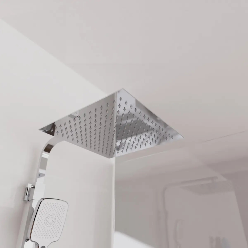 Schütte 60530 - Ensemble de douche OCEAN avec mitigeur thermostatique, finition chrome brillant