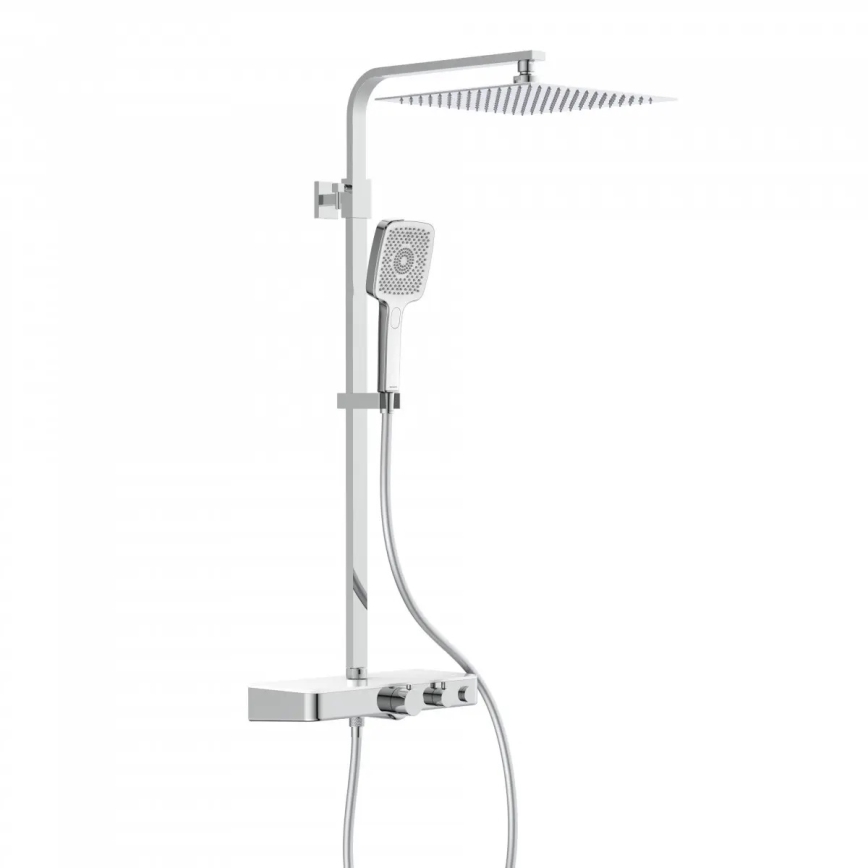 Schütte 60530 - Ensemble de douche OCEAN avec mitigeur thermostatique, finition chrome brillant