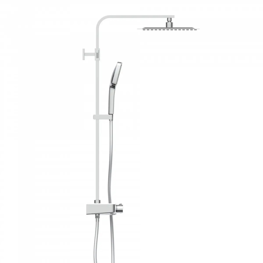 Schütte 60530 - Ensemble de douche OCEAN avec mitigeur thermostatique, finition chrome brillant