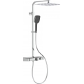 Schütte 60531 - Doucheset met thermostaatkraan OCEAN, glanzend chroom/antraciet