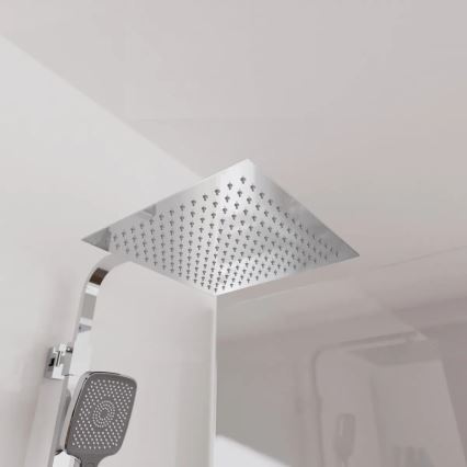 Schütte 60531 - Ensemble de douche avec mitigeur thermostatique OCEAN chrome brillant/anthracite