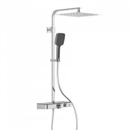 Schütte 60531 - Ensemble de douche avec mitigeur thermostatique OCEAN chrome brillant/anthracite