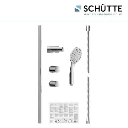 Schütte 64830 - Doucheset NAPOLI glanzend chroom
