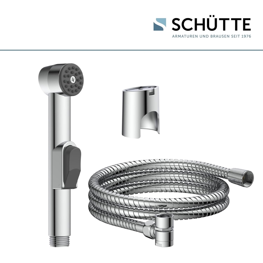 Schütte 78016 - Douchette pour lavabo, finition chrome brillant