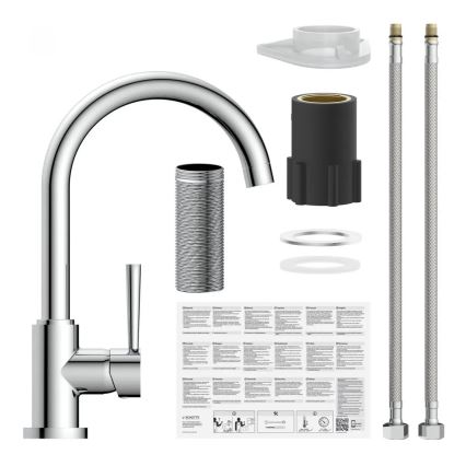 Schütte 79116 - Keukenkraan CORNWALL glanzend chroom