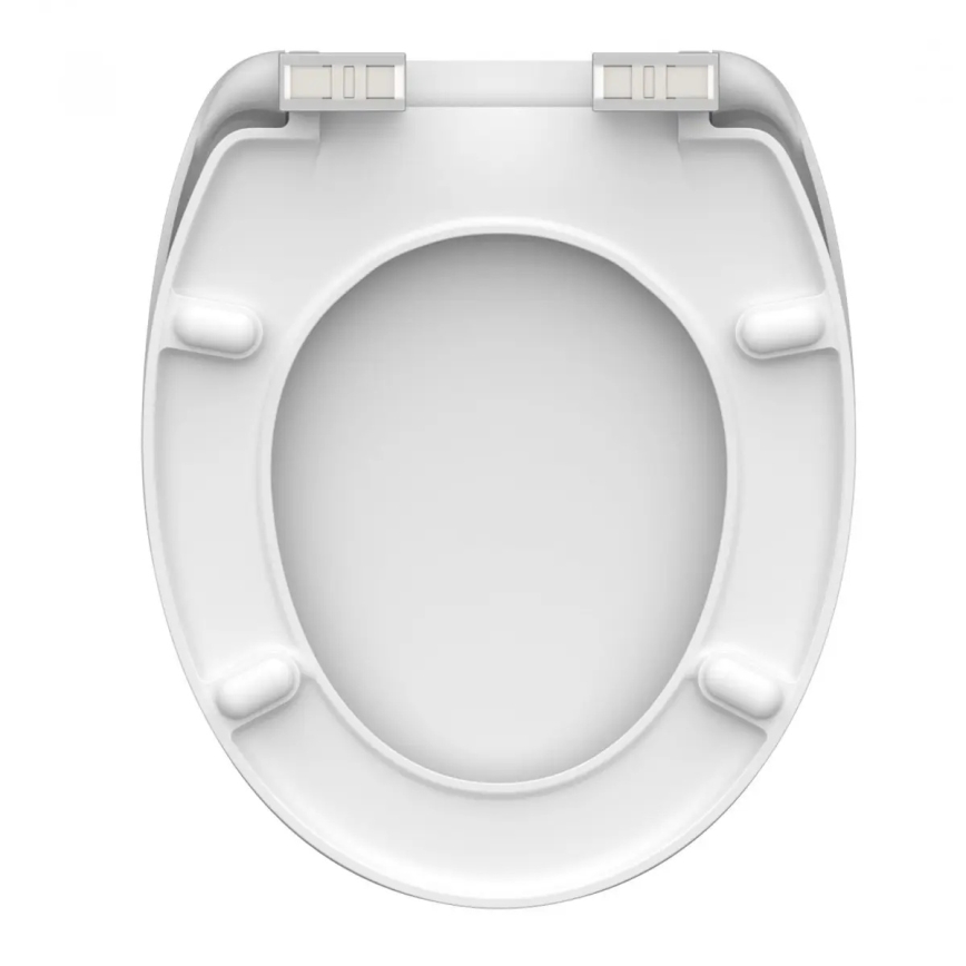 Schütte 82100-A - Abattant WC BLANC SoftClose en Duroplast