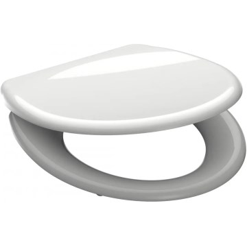 Schütte 82300-A - Abattant WC BLANC SoftClose en duroplast