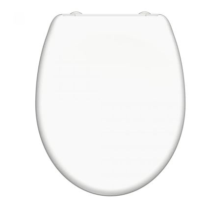Schütte 82300-A - Abattant WC BLANC SoftClose en duroplast