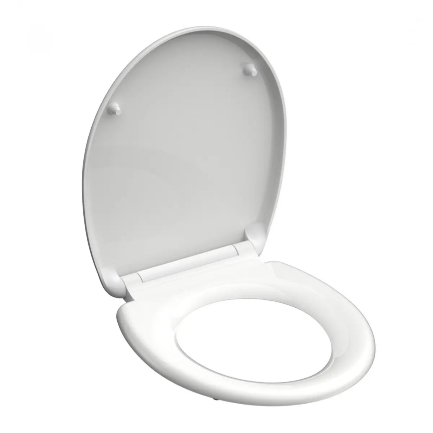 Schütte 82300-A - Abattant WC BLANC SoftClose en duroplast