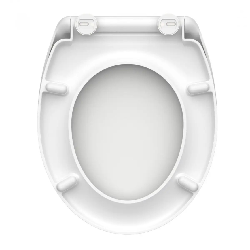 Schütte 82300-A - Abattant WC BLANC SoftClose en duroplast
