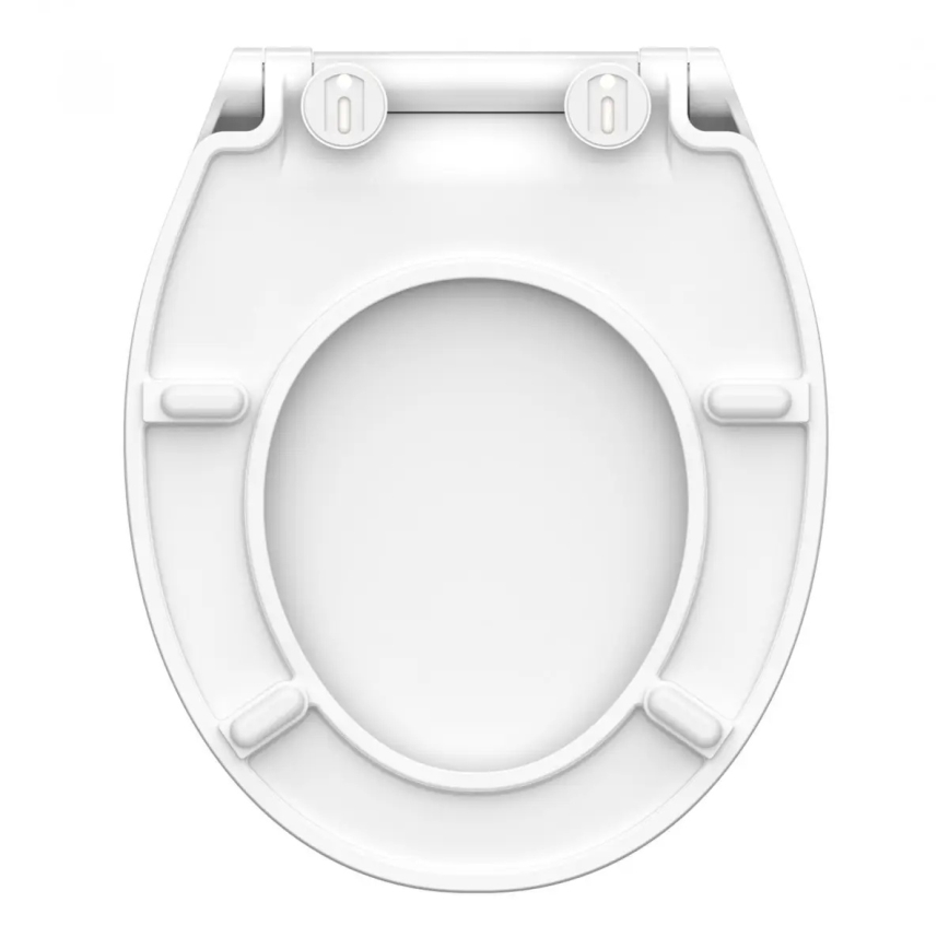Schütte 82700 - Abattant WC SLIM BLANC SoftClose en duroplast
