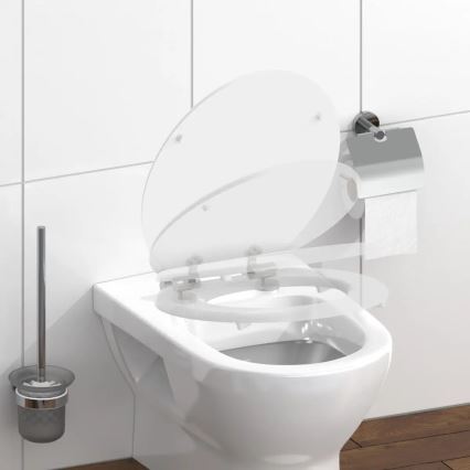 Schütte 84100-A - Witte WC-bril van MDF met SoftClose