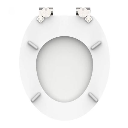 Schütte 84100-A - Witte WC-bril van MDF met SoftClose