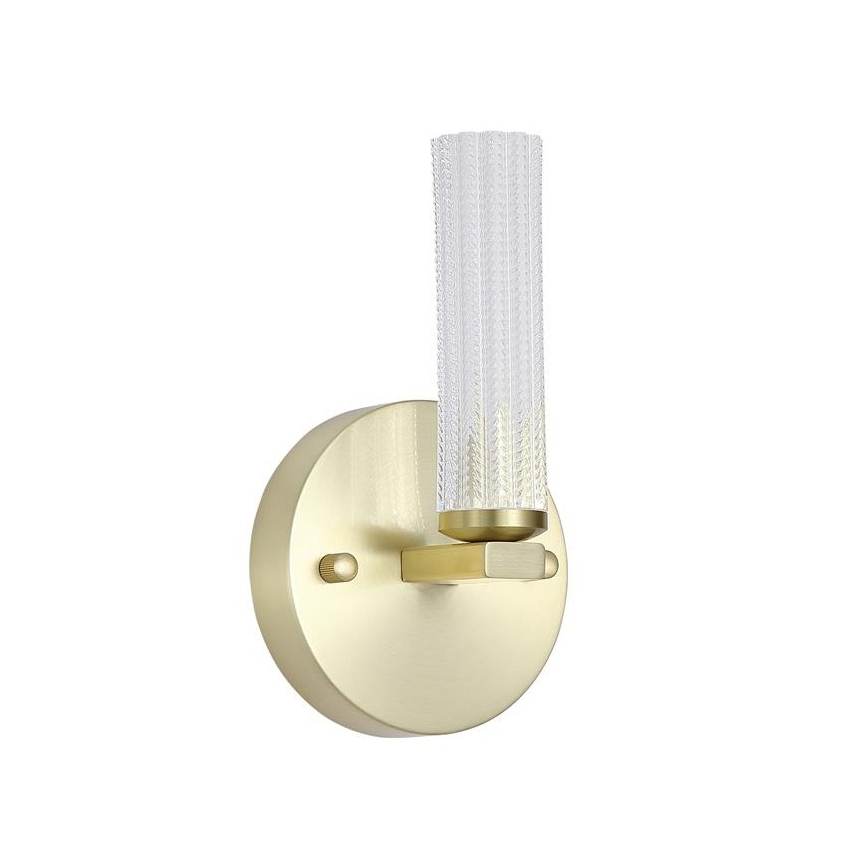 Searchlight - Applique murale LED dimmable pour salle de bains ABERDEEN LED/7W/230V IP44 laiton