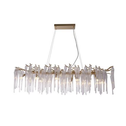 Searchlight - Hanglamp aan kabel HERITAGE 10xG9/33W/230V