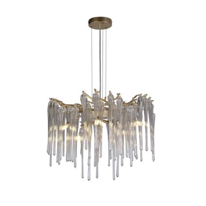 Searchlight - Kroonluchter met kabel HERITAGE 5xG9/33W/230V