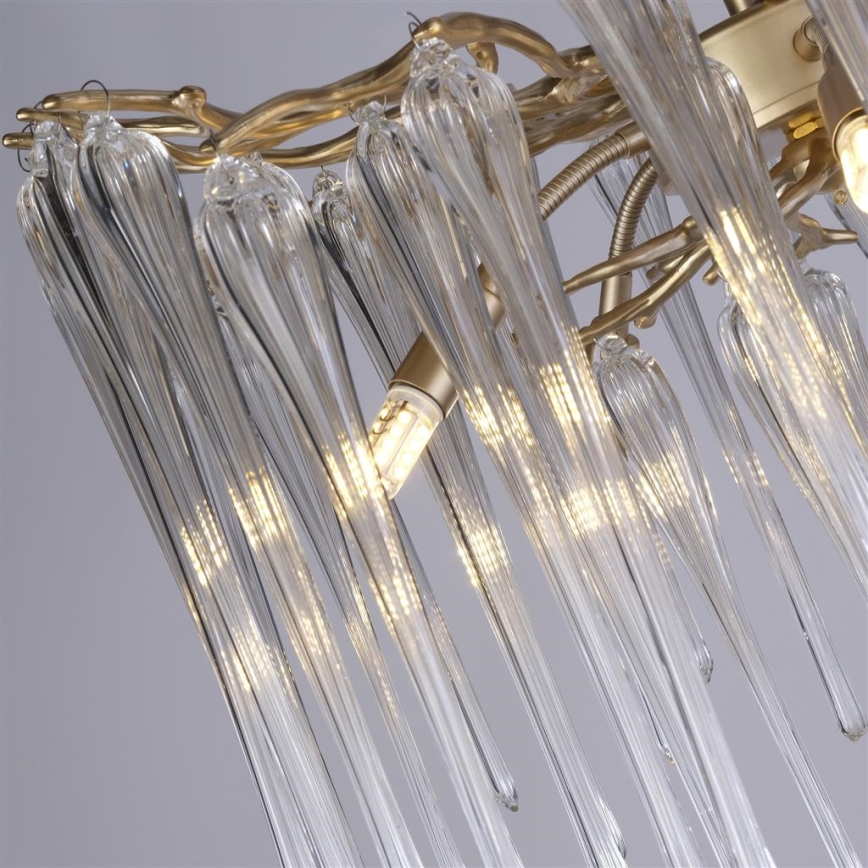 Searchlight - Kroonluchter met kabel HERITAGE 5xG9/33W/230V